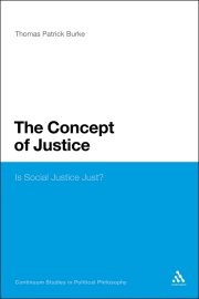 Couverture : The concept of justice