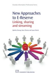 Couverture : New approaches to e-reserve