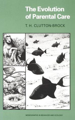 Couverture : The evolution of parental care