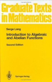 Couverture : Introduction to algebraic and abelian functions