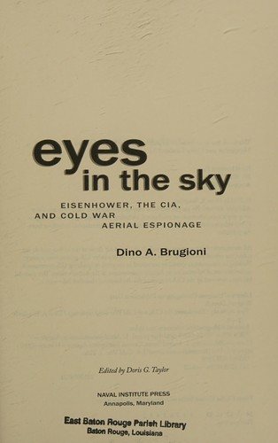 Couverture : Eyes in the sky