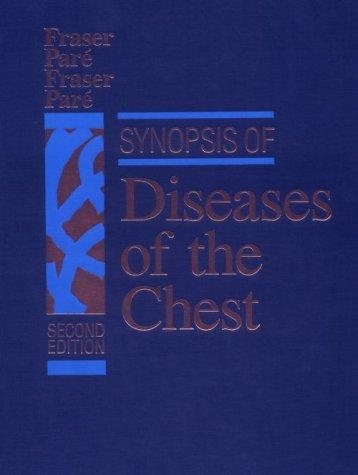 Couverture : Synposis of diseases of the chest
