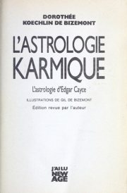 Couverture : L'Astrologie karmique
