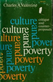 Couverture : Culture and poverty