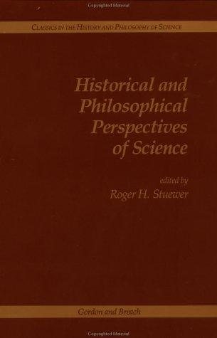 Couverture : Historical and philosophical perspectives of science