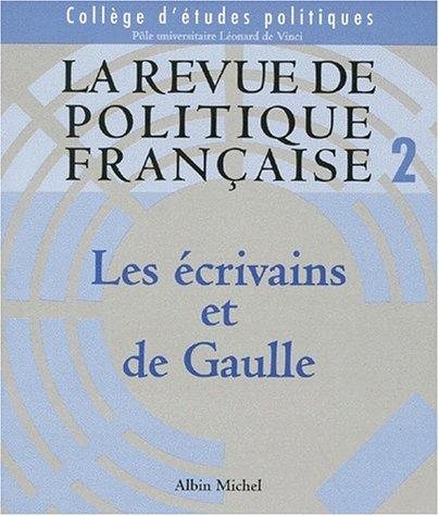 Couverture : Les Ecrivains et de Gaulle, tome 2