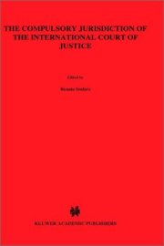 Couverture : The compulsory jurisdiction of the International Court of Justice