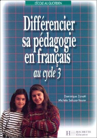 Couverture : Différencier sa pédagogie en français au cycle 3 