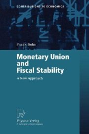 Couverture : Monetary Union and Fiscal Stability