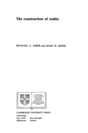 Couverture : The construction of reality