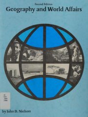 Couverture : Geography and World Affairs