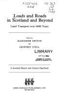 Couverture : Loads and Roads in Scotland and Beyond