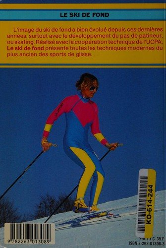Couverture : Le ski de fond