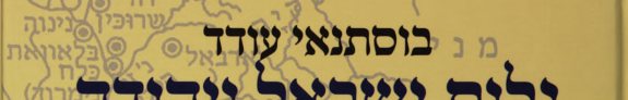 Couverture : Galut Yiśraʼel ṿi-Yehudah be-Ashur uve-Vavel, meʼot 8-6 li-f. s. ha-N