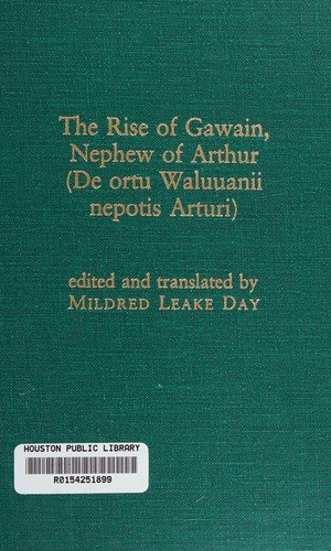 Couverture : The rise of Gawain, nephew of Arthur =