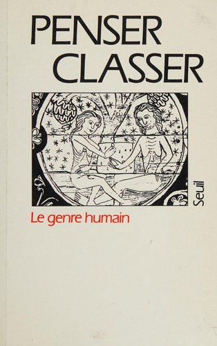 Couverture : Penser classer