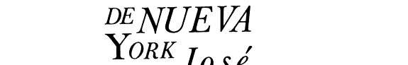 Couverture : Pruebas de Nueva York