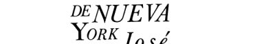 Couverture : Pruebas de Nueva York