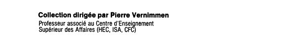 Couverture : Économie et finance de l'assurance et de la réassurance