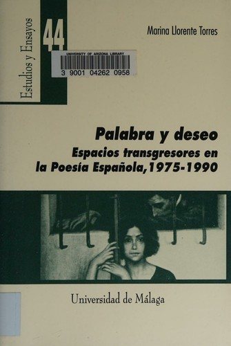 Couverture : Palabra y deseo
