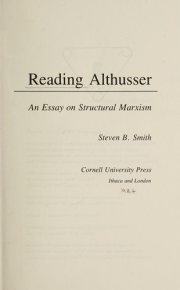 Couverture : Reading Althusser