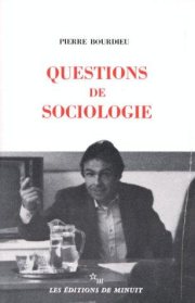 Couverture : Questions de sociologie