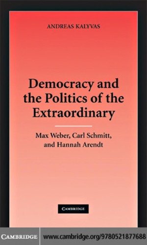 Couverture : Democracy and the politics of the extraordinary