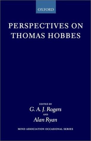 Couverture : Perspectives on Thomas Hobbes