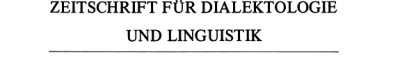 Couverture : Untersuchungen zur deutschen Satzsyntax