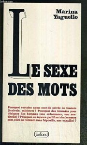 Couverture : Le sexe des mots