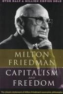 Couverture : Capitalism and freedom
