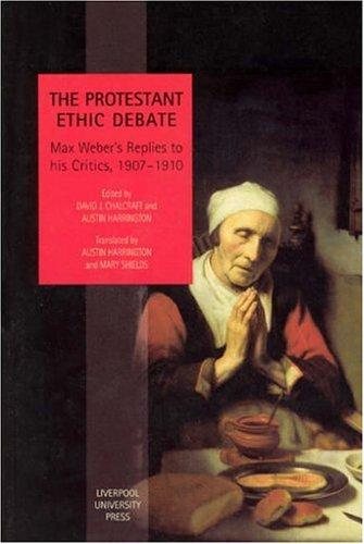 Couverture : The Protestant ethic debate