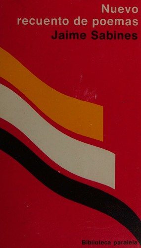 Couverture : Nuevo recuento de poemas