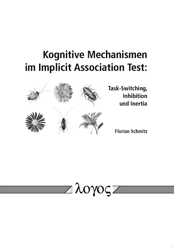 Couverture : Kognitive Mechanismen im Implicit Association Test : Task-Switching, Inhibition und Inertia