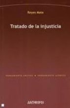 Couverture : Tratado de la injusticia