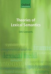 Couverture : Theories of Lexical Semantics