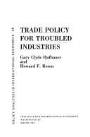 Couverture : Trade policy for troubled industries