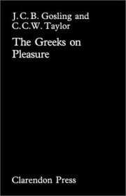 Couverture : The Greeks on pleasure