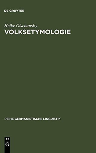 Couverture : Volksetymologie