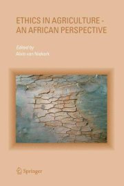 Couverture : Ethics in agriculture-- an African perspective