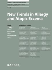 Couverture : New Trends in Allergy and Atopic Eczema