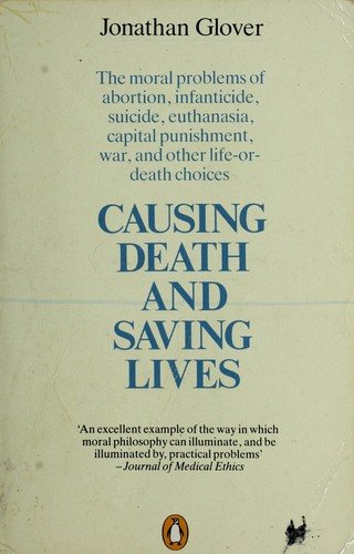 Couverture : Causing death and saving lives