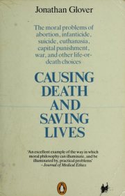 Couverture : Causing death and saving lives
