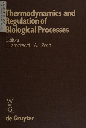 Couverture : Thermodynamics and regulation of biological processes