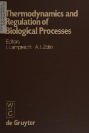 Couverture : Thermodynamics and regulation of biological processes