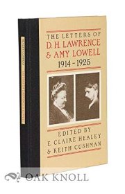 Couverture : The letters of D.H. Lawrence & Amy Lowell, 1914-1925