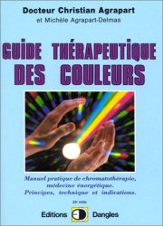 Couverture : Guide thérapeutique des couleurs 