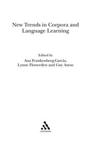 Couverture : New trends in corpora and language learning
