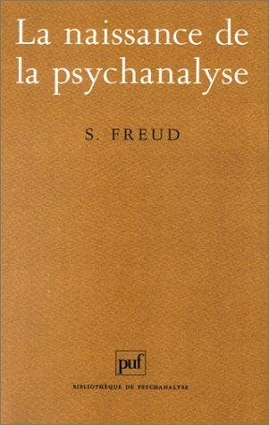 Couverture : La naissance de la psychanalyse