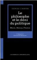 Couverture : Le philosophe et le déni du politique